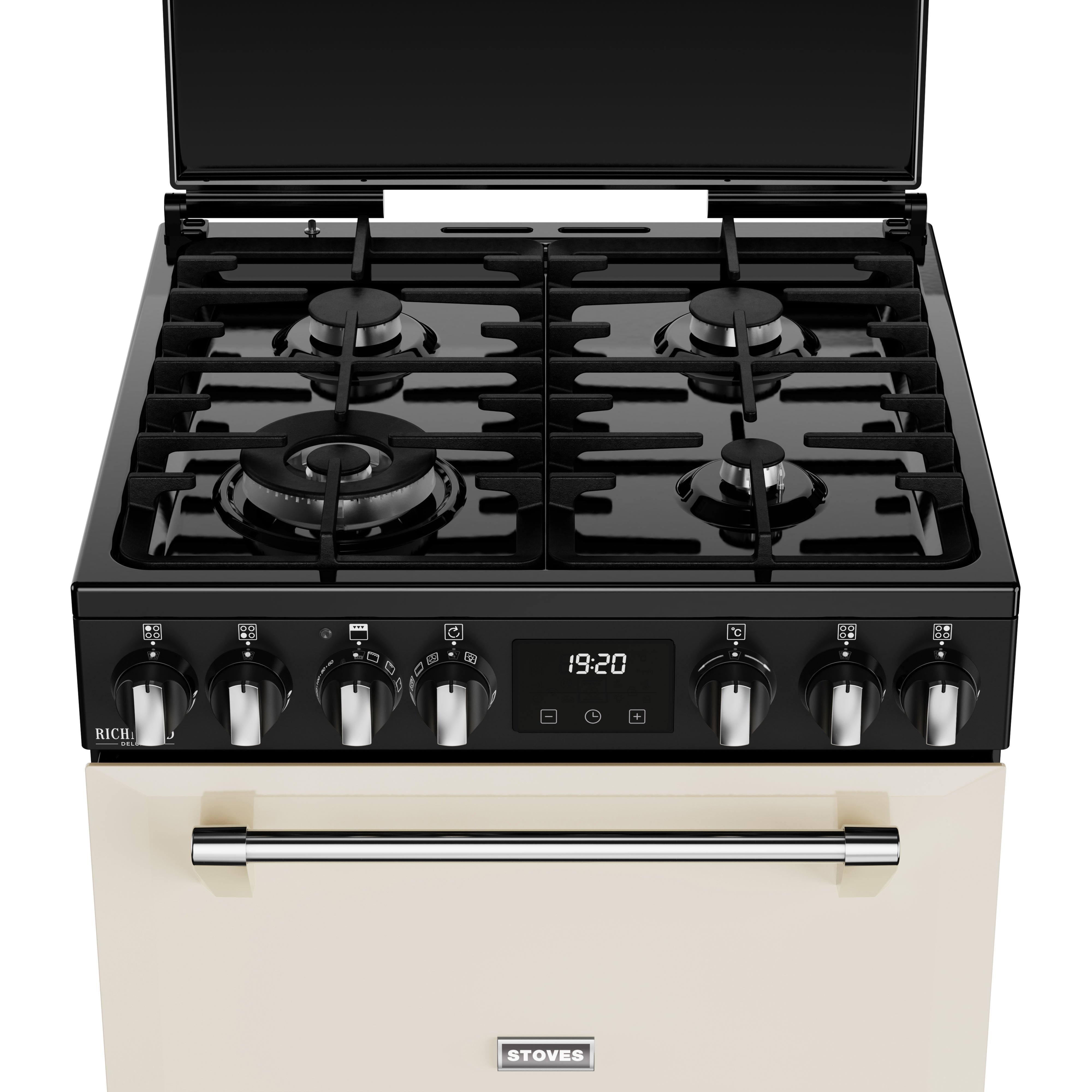Stoves Richmond Deluxe 444411845 60DF Freestanding Dual Fuel Cooker Cream