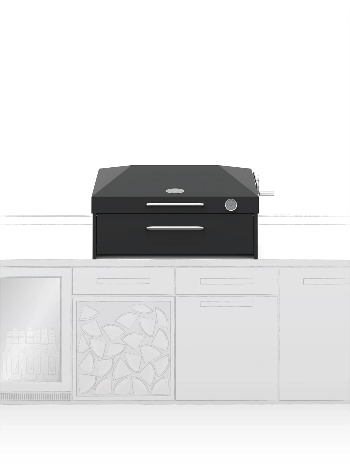 Flamery Small Asado Pro 3.1 Built-In with Full Grill
