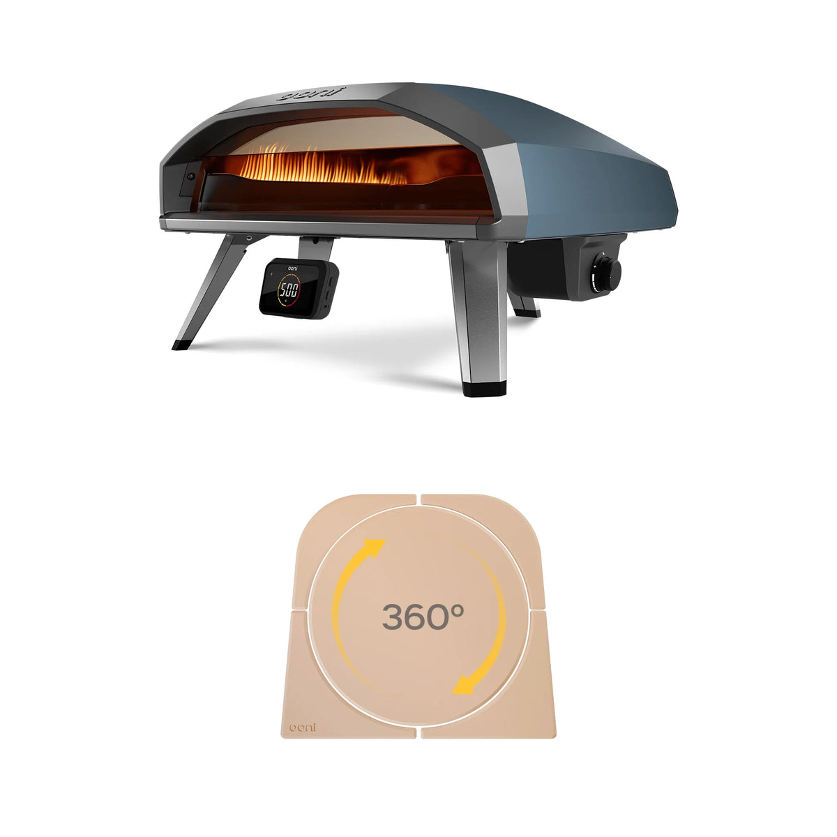 Ooni Koda 2 Pro Rotating Stone Bundle