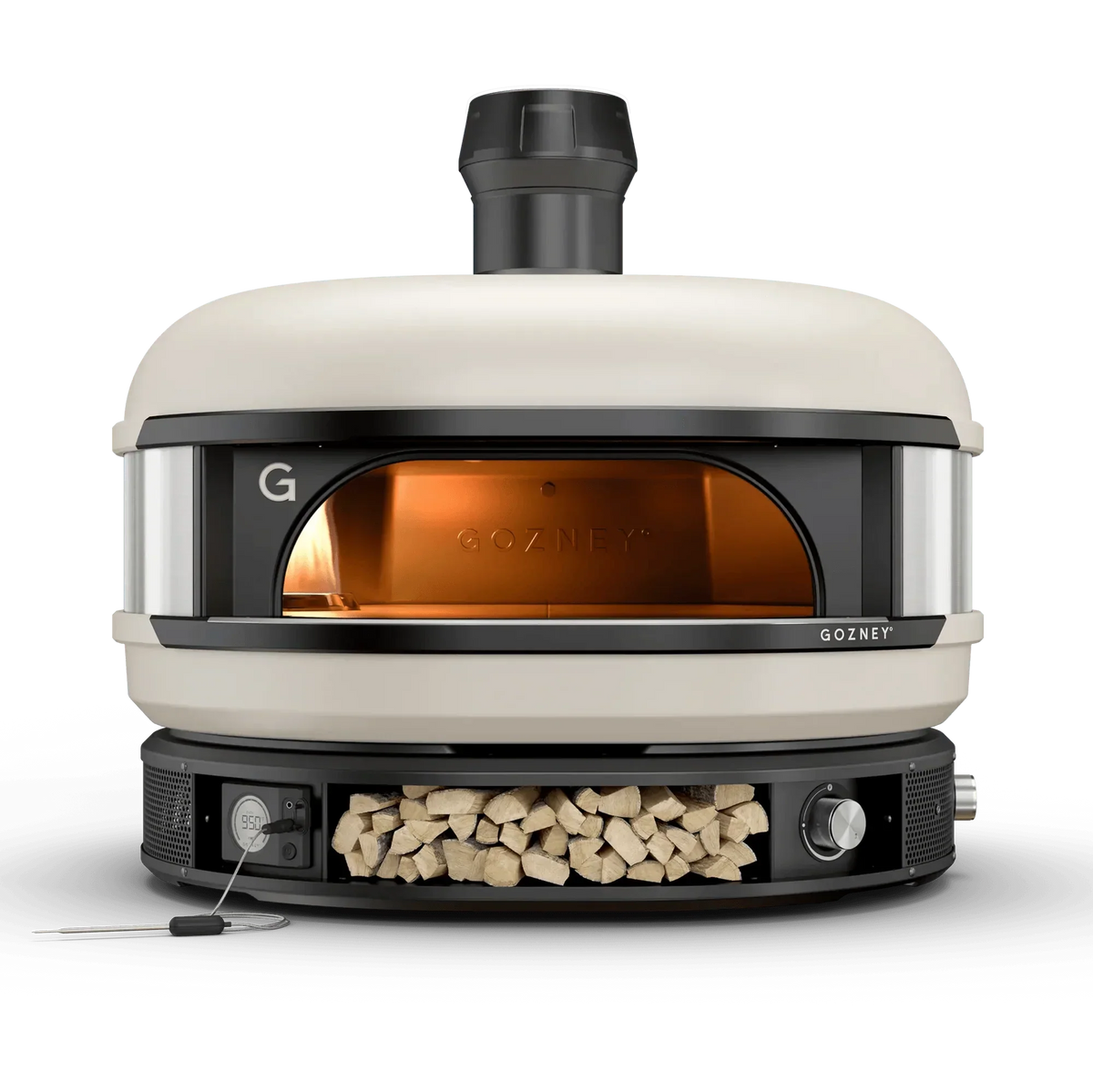 Gozney Dome Multi-Fuel Outdoor Pizza Oven in Bone Colour