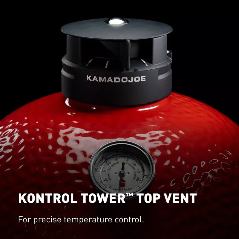 Big Joe Konnected Kamado Joe Ceramic Charcoal BBQ