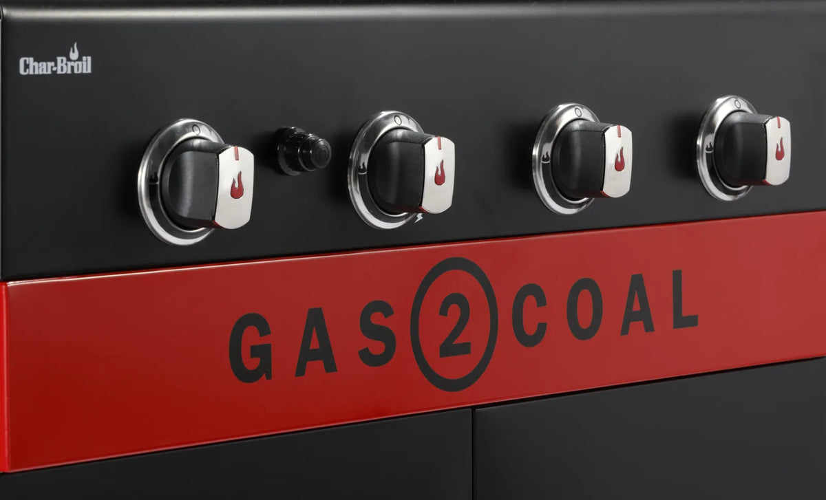 Char-Broil Gas2Coal 2.0 440 Euroflex 4 Burner Hybrid Gas BBQ (140926)