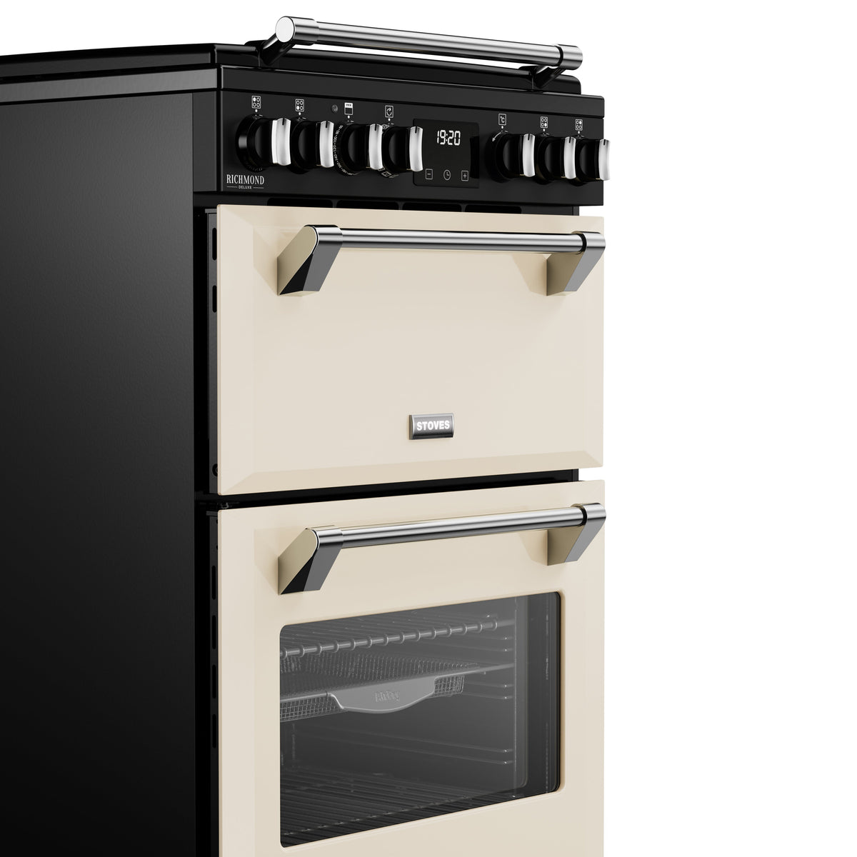 Stoves Richmond Deluxe 444411845 60DF Freestanding Dual Fuel Cooker Cream
