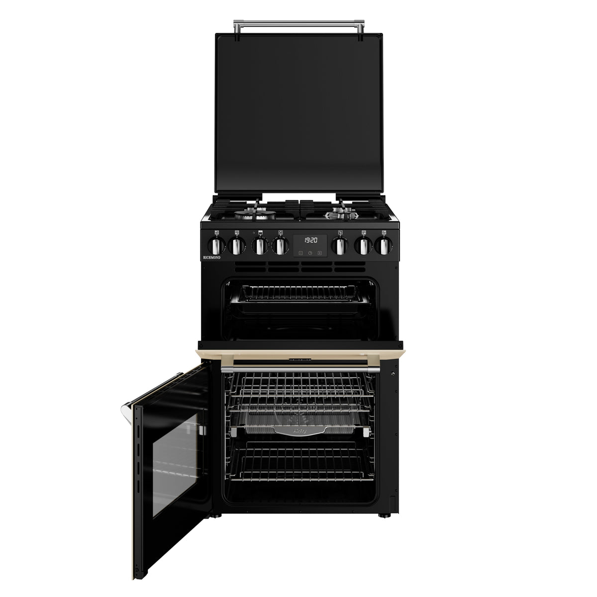 Stoves Richmond Deluxe 444411845 60DF Freestanding Dual Fuel Cooker Cream