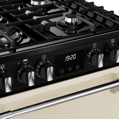 Stoves Richmond Deluxe 444411845 60DF Freestanding Dual Fuel Cooker Cream