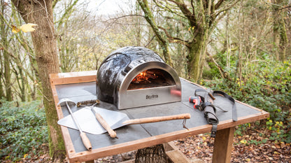 Delivita Deluxe Complete Wood Fired Pizza Oven Bundle