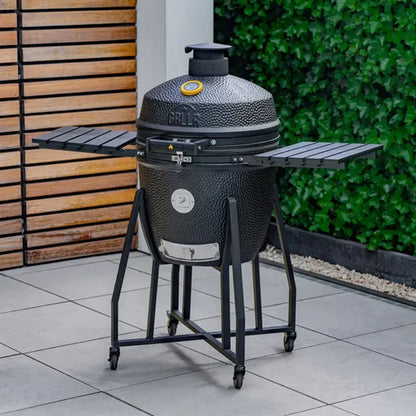 GRLLR Ember Classic 22 inch Charcoal Black Kamado