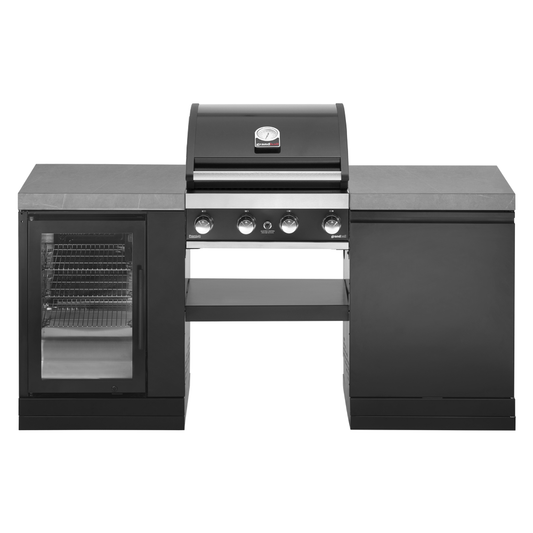 GrandPro 185 Outdoor Kitchen Premium Grill With Fridge