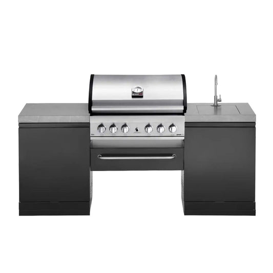 GrandPro 205 Outdoor Kitchen Elite Grill 5B with Sink