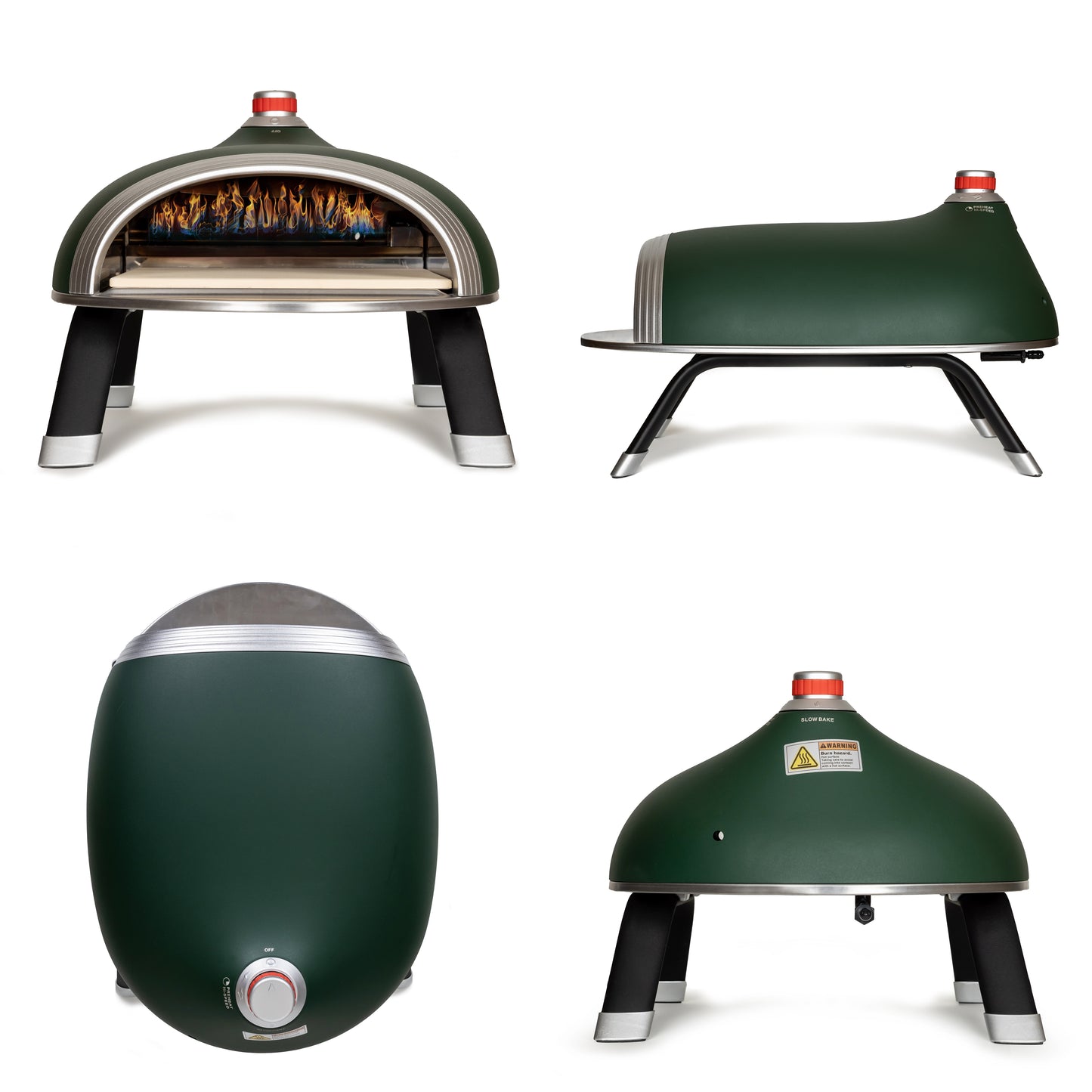 Delivita - Diavolo Gas-Fired Pizza Oven Bundle