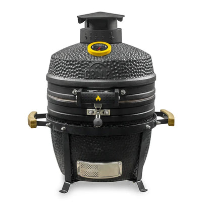 GRLLR Ember Classic 16inch Charcoal Black Kamado With Stand