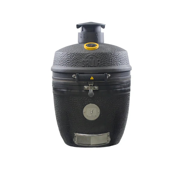 GRLLR Ember Classic 18 inch Charcoal Black Kamado