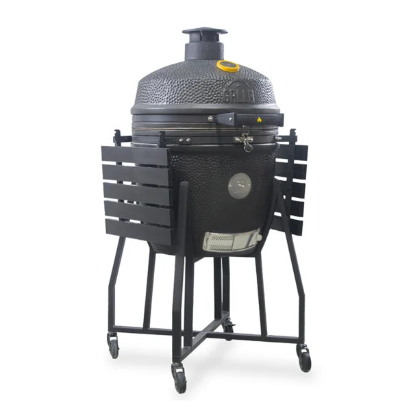 GRLLR Ember Classic 22 inch Charcoal Black Kamado