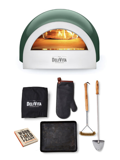 Delivita - Chefs Wood Fired Pizza Oven Bundle