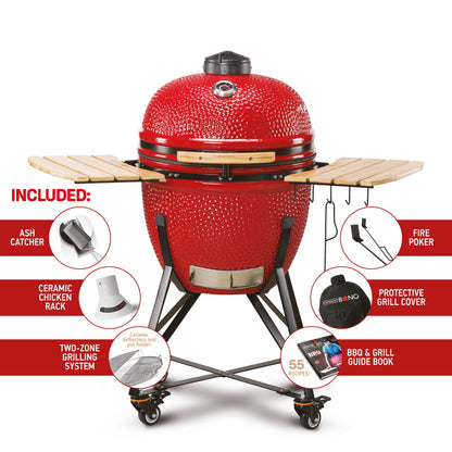 Kamado Bono Grande 23" Kamado Grill