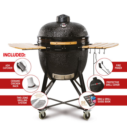 Kamado Bono Grande 23" Kamado Grill