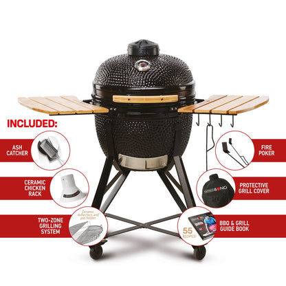 Kamado Bono Media 20" Kamado Grill