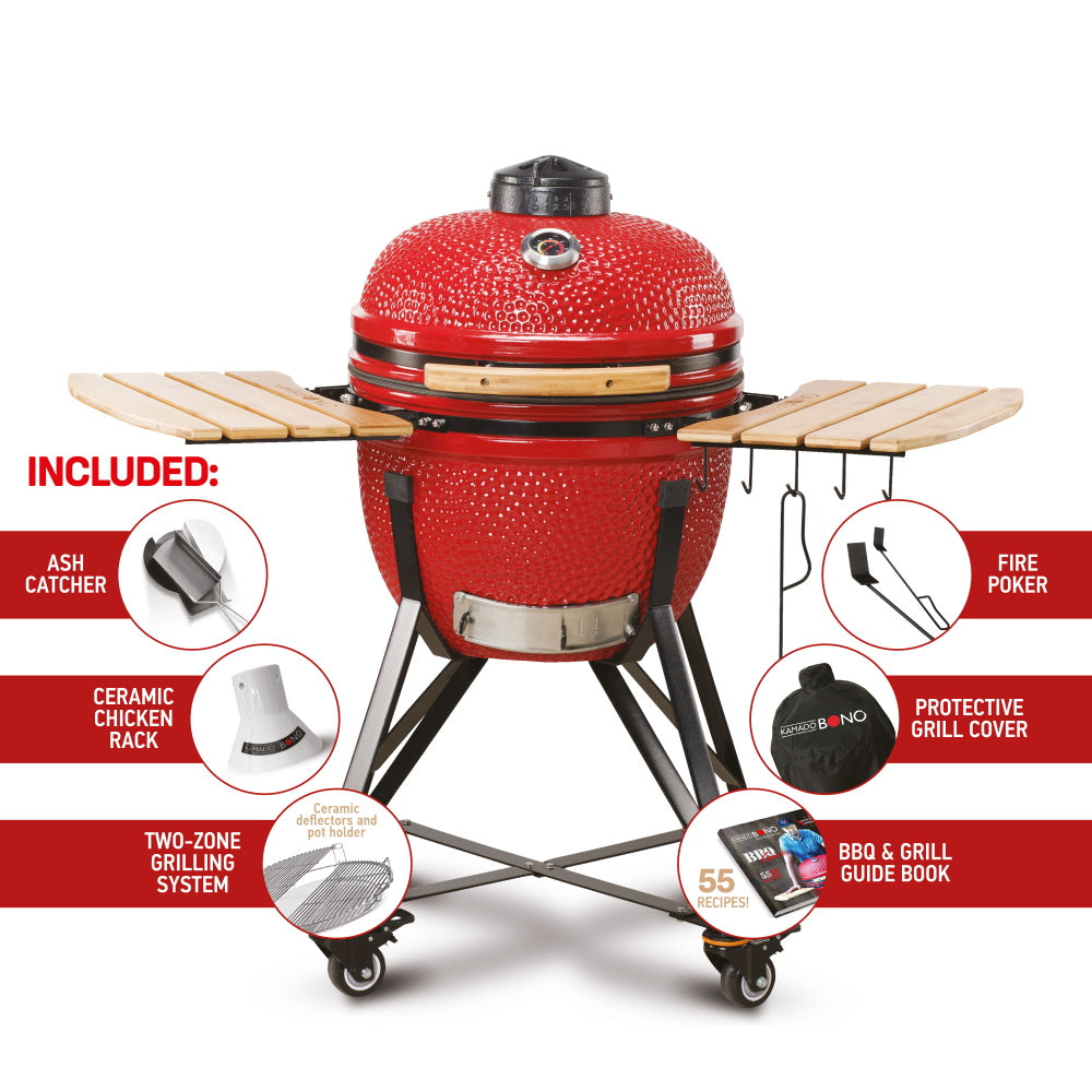 Kamado Bono Media 20" Kamado Grill