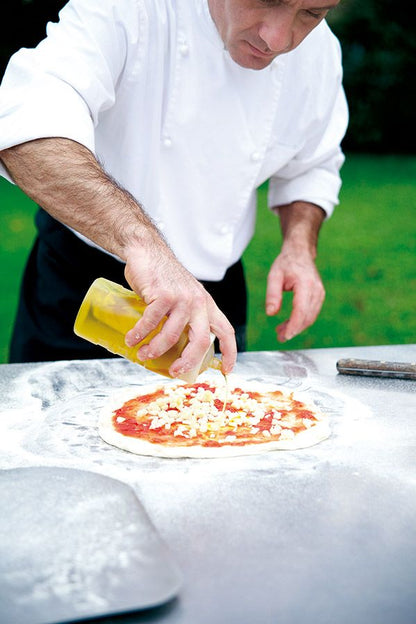 Fontana - Margherita Wood Burning Pizza Oven With Trolley In Stainless Steel