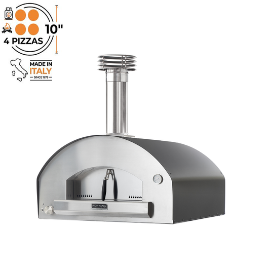 Fontana Forni - Marinara Gas & Wood (Dual Fuel) Countertop Pizza Oven