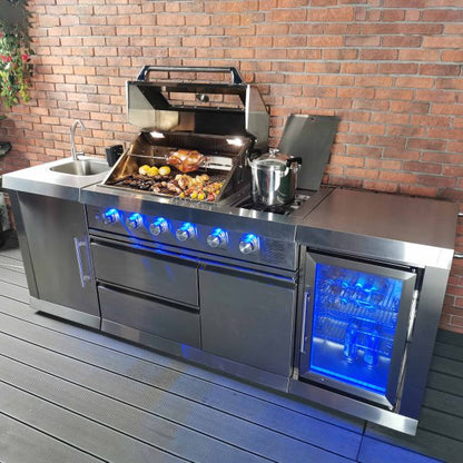 Buschbeck Stainless Steel Outdoor Kitchen