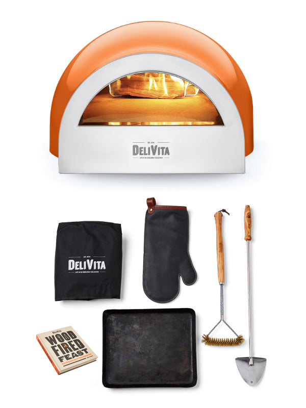 Delivita - Chefs Wood Fired Pizza Oven Bundle