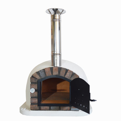 Xclusive Decor Premier Wood Fired Pizza Oven & Stone Stand