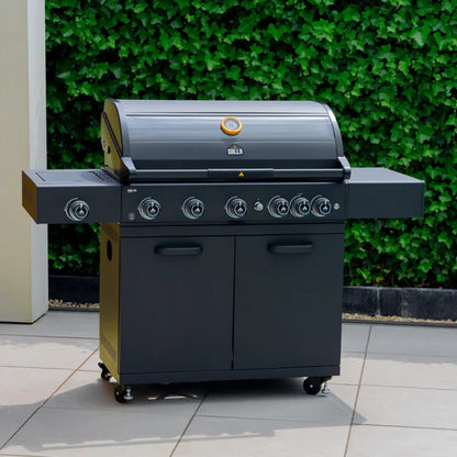 GRLLR Prime G5S 5 Burner Gas Barbecue with Back Burner and Side Burner