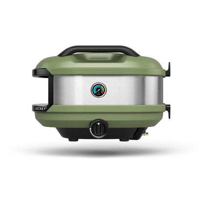 Gozney Tread Pizza Oven in Olive Green