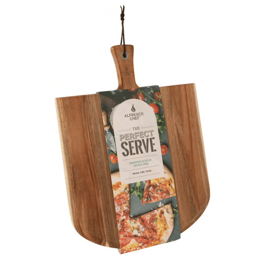 Acacia 14 Inch Wooden Pizza Peel