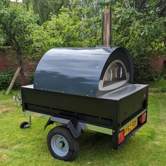 Inferno Vulcan + Wood Fired Pizza Oven Trailer