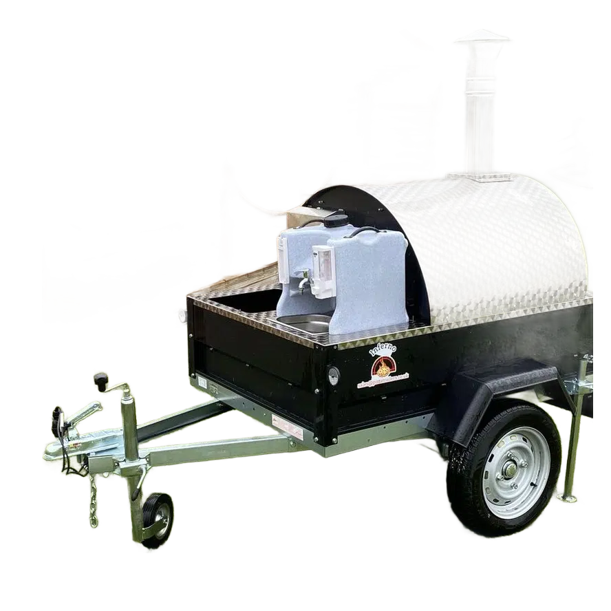 Inferno Vulcan Outdoor Pizza Oven Trailer XL