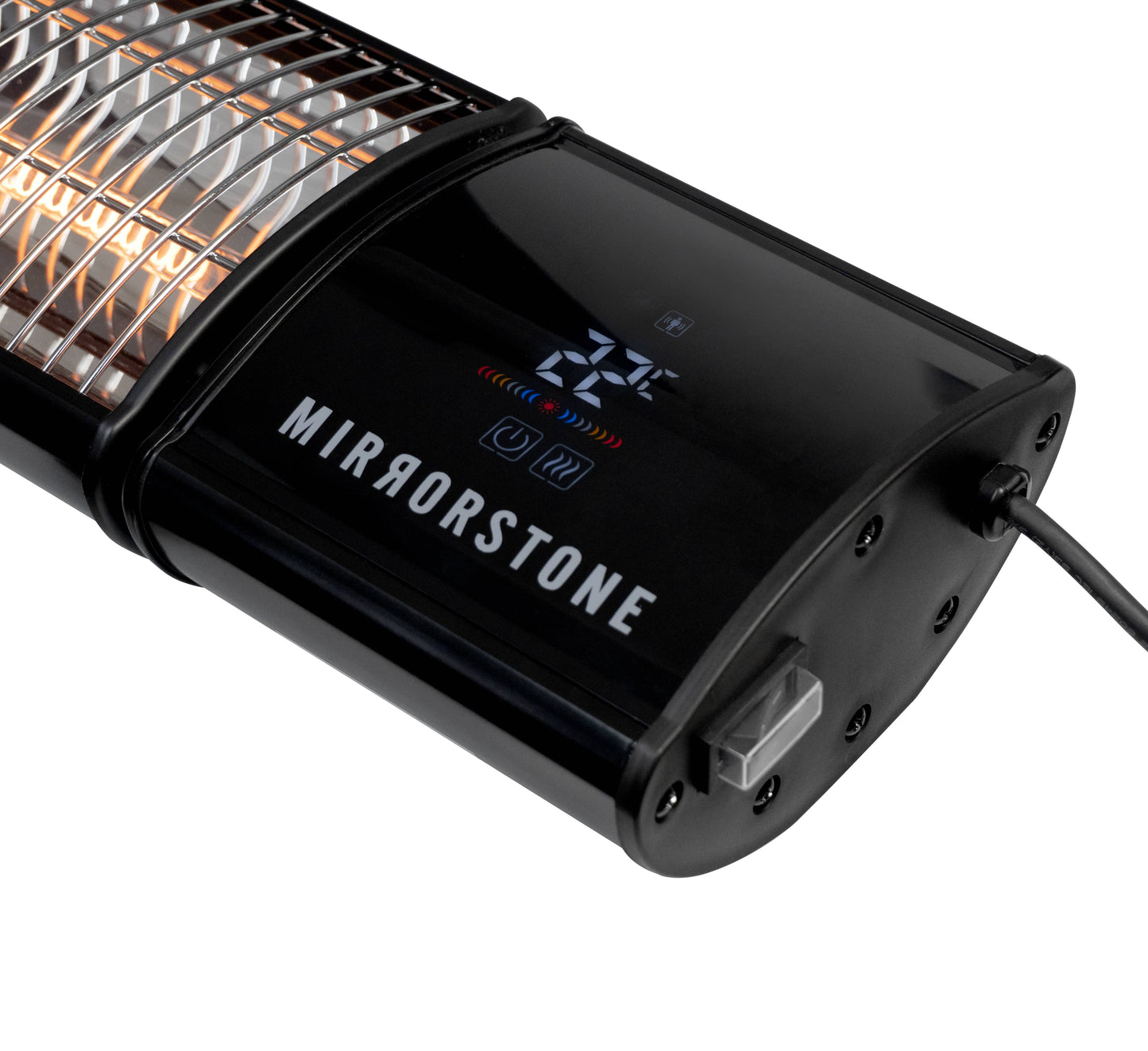 Mirrorstone Athena 2.4kW Wi-Fi Controllable Infrared Bar Heater With Motion Sensor