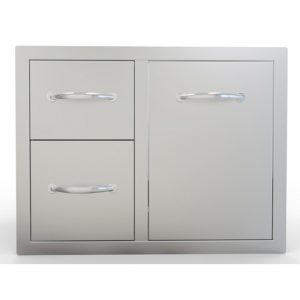 Sunstone Double Drawer Trash Combo 30″