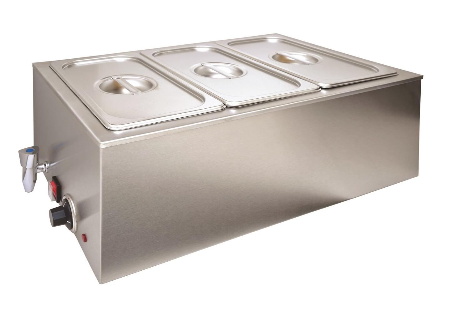 Infernus 3 Panned Electric Bain Marie With Tap