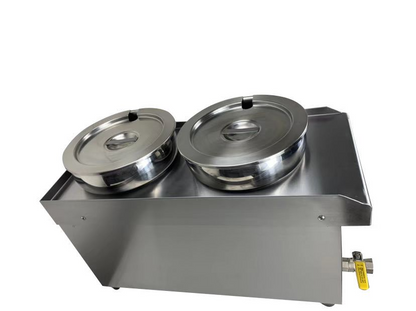 Infernus 2 x 7 Litre Electric Round Bain Marie