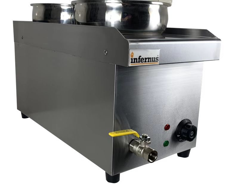 Infernus 2 x 7 Litre Electric Round Bain Marie