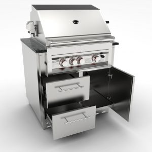 Sunstone Cabinet for 3 Burner Gas Grill