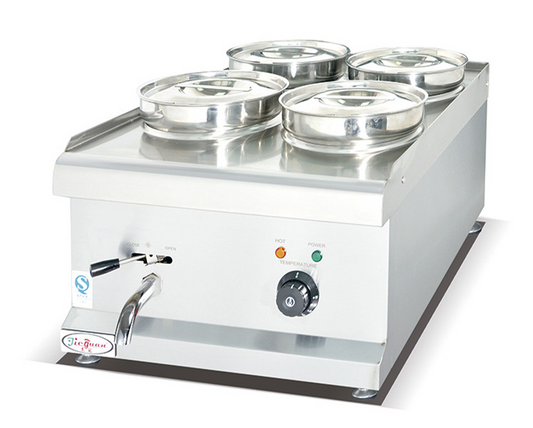 Infernus 4 x 4 Litre Electric Round Pot Bain Marie