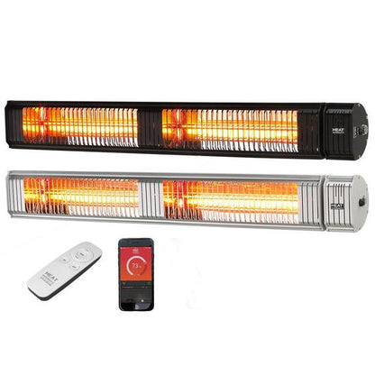 Shadow XT 3kW Ultra Low Glare Remote Control Patio Heater With Bluetooth