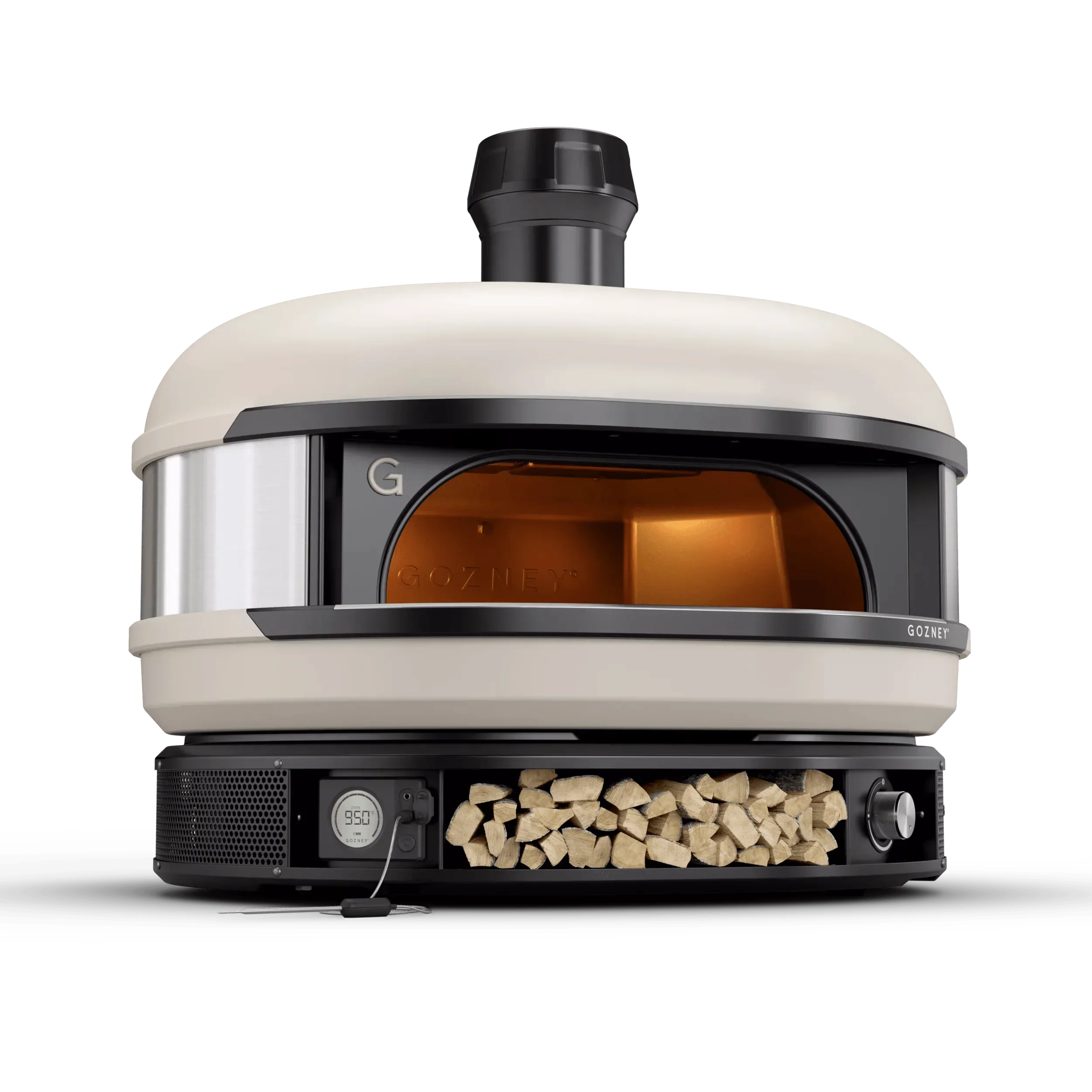 Gozney Dome Multi-Fuel Outdoor Pizza Oven in Bone Colour