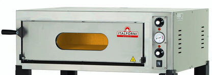 Italforni Single Deck Electric Refractory Brick Pizza Oven