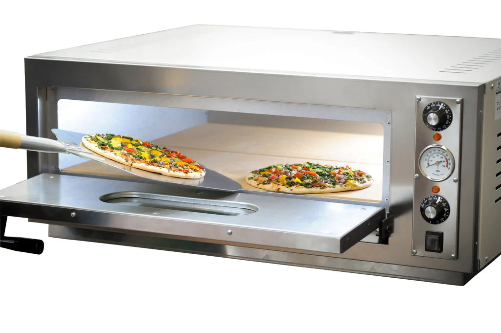 Italforni Single Deck Electric Refractory Brick Pizza Oven