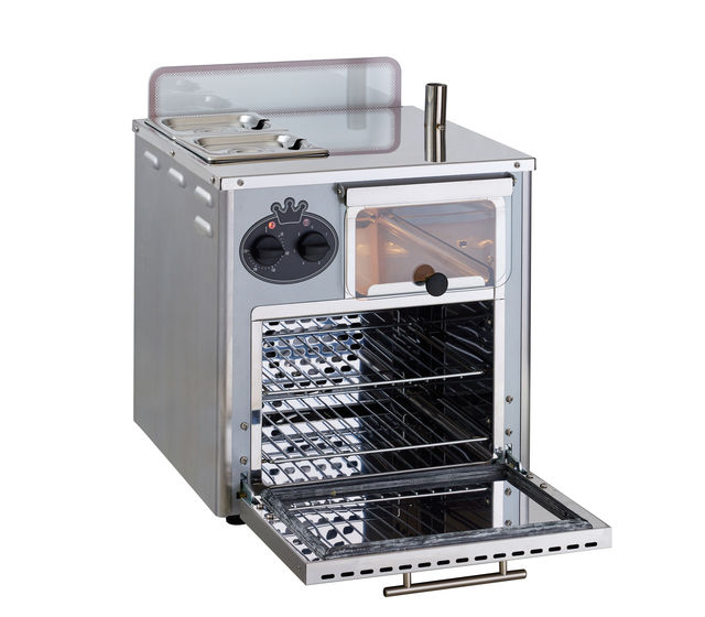 King Edward - Vista Compact Oven With Bain Marie - Stainless Steel