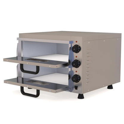 Empire Twin Deck Electric Pizza Oven 8 x 10 Inch