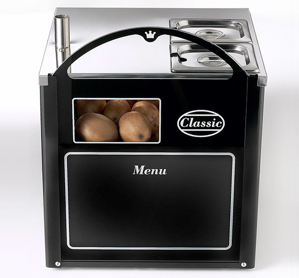 King Edward-Classic Compact Potato Oven Black