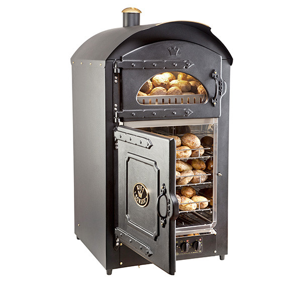 King Edward- Classic Majesty Potato Oven - Black