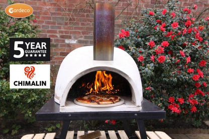 Gardeco Wood Fired Pizza Oven + Free Accessory Set